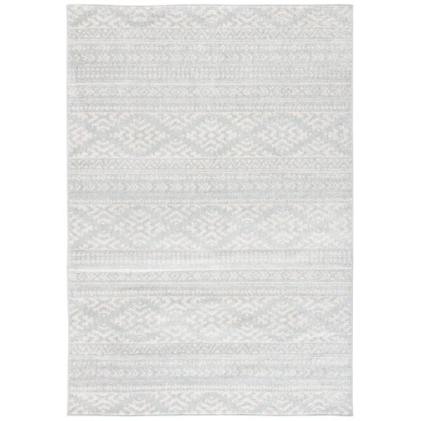 Safavieh Rectangle Global Tulum Rug, Light Grey & Ivory - 12 x 18 ft. TUL272F-1218 - main